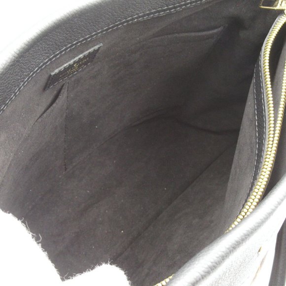 Pallas Shopper Monogram Canvas Black Shoulder Bag - Picture 6 of 9